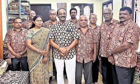 Durga Nageshwar Rao with his team