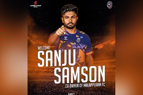 Sanju Samson turns Malappuram FC co-owner