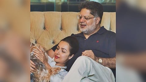 Malaika with Anil Mehta