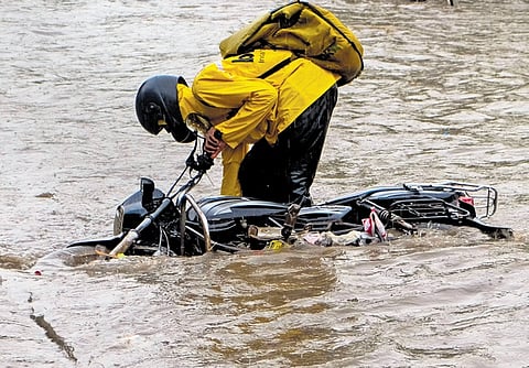 Besides waterlogging, residents are also dealing with overflowing sewers, damaged roads and irregular garbage collection.