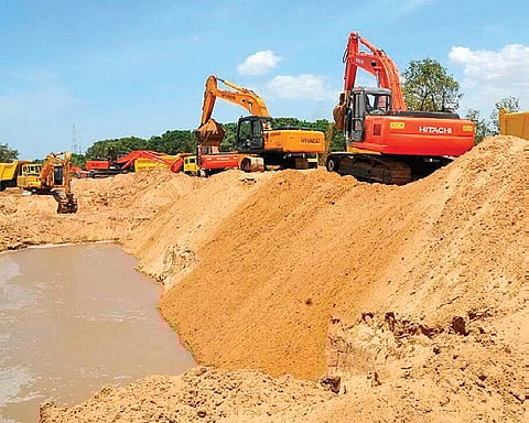 Three new points in Nellore to overcome sand shortage