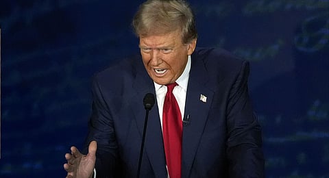 Former US President Donald Trump