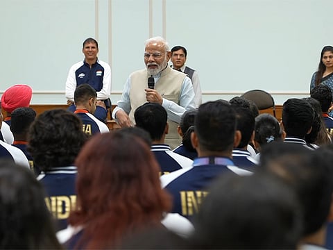 Prime Minister Narendra Modi met India's trailblazing Paralympians at his residence on Thursday.