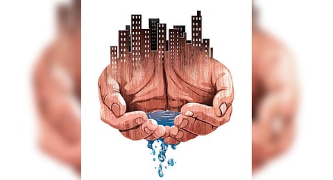 Officials inspected the complex on Monday and collected water samples for testing. 