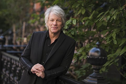 Jon Bon Jovi poses for a portrait in New York, Sept 23, 2020.