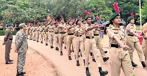 NCC annual training camp of 2K battalion begins