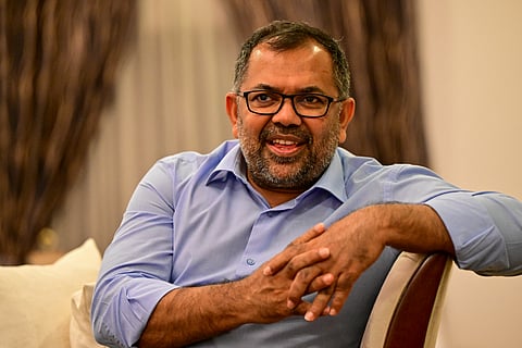 Maldives' foreign minister Moosa Zameer 