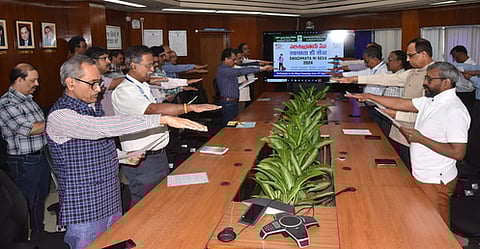 Swachhta Hi Seva campaign launched in RINL. 