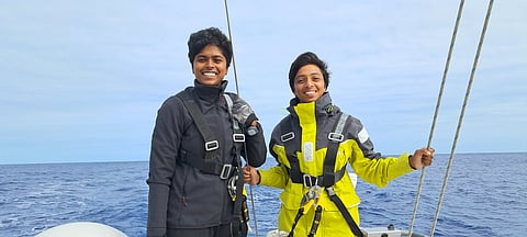 Lt Cdr Roopa A and Lt Cdr Dilna K are set to embark on a circumnavigation expedition soon. 