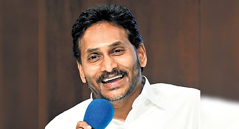 YSRC president Jagan Mohan Reddy