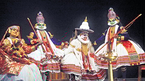 On the uniqueness about this festival, he shared that the intention behind this Kathakali festival was to bring maestros of Kathakali belonging to various schools and ensembles, together on a single platform. 