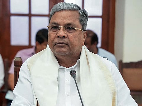  Karnataka CM Siddaramaiah 