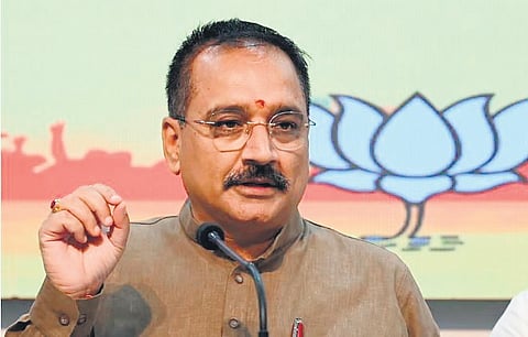 Delhi BJP president Virendra Sachdeva