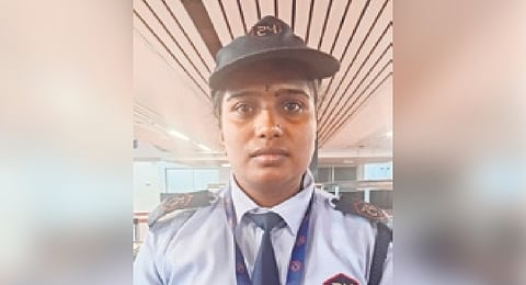 Security guard, Rashmi