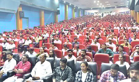 Vizianagaram mega job mela in Bhogapuram last year. Image used for representational purposes only.