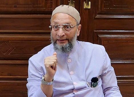AIMIM president Asaduddin Owaisi. 