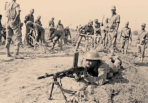 Indian Army in action