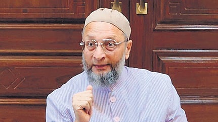 AIMIM president Asaduddin Owaisi.