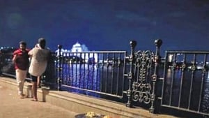 All you need is a cake in hand at midnight