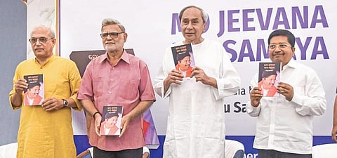 The book being released by Leader of Opposition Naveen Patnaik, TNIE editorial director Prabhu Chawla, writer Dash Benhur and Atanu Sabyasachi Nayak