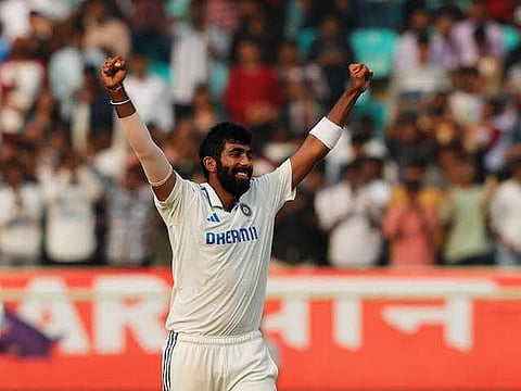 Right-arm fast bowler Jasprit Bumrah