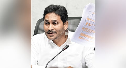  YSRC president YS Jagan Mohan Reddy