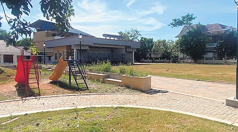 The redeveloped PJ Antony Cultural Centre in Pachalam