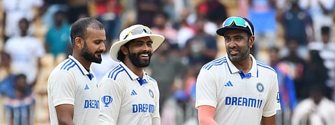 IN PICS | Ashwin claims 6 wickets in India’s 280-run victory over Bangladesh