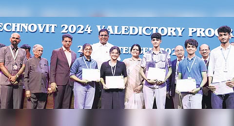 The three-day TechnoVIT ’24 featured more than 250 programmes