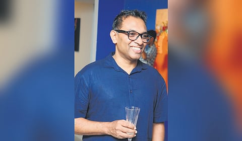 Sri Lankan artist Priyantha Udagedara