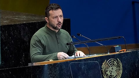 Zelenskyy accuses some leaders of seeking Nobel prize over real peace in Ukraine