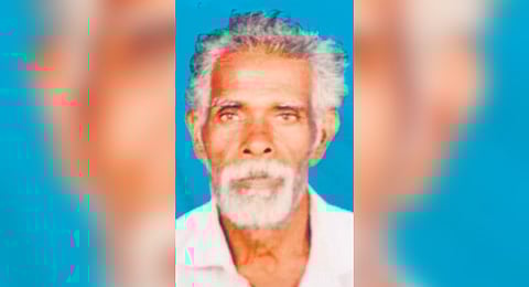 I Palani (in pic) was one of the farmers trampled to death by a tusker