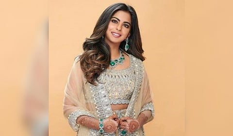 Reliance Retail Ventures' executive director Isha Ambani (32)