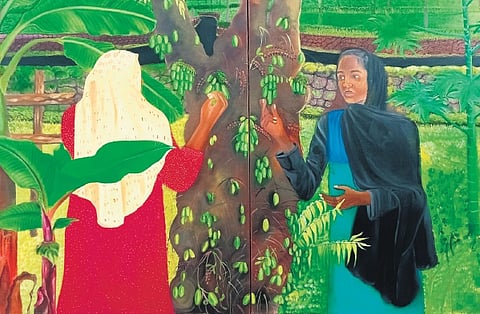 Glimpses from the Echoing Eleven exhibition