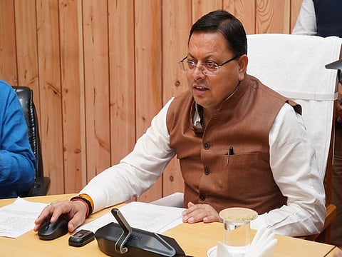 "Our govt will resolve issue of land law": Uttarakhand CM Pushkar Singh Dhami