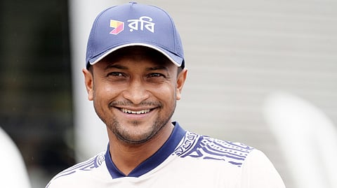 Bangladesh ex-captain Shakib Al Hasan.