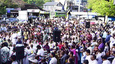 The residents of Munambam 