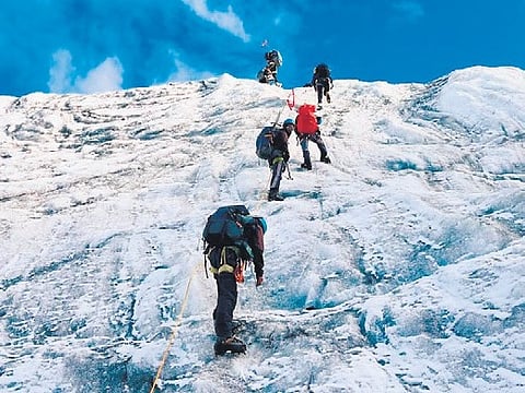 NIMAS team climbs the Tsangyang Gyatso Peak | express