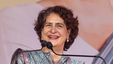 Congress leader Priyanka Gandhi Vadra 