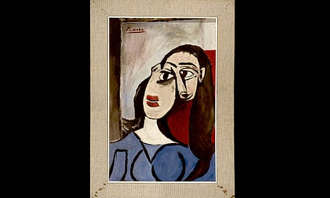 Painting found by junk dealer in cellar identified as original picasso, experts claim