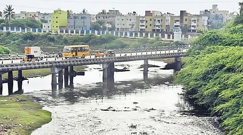 The area was severely affected due to flooding during the monsoon last year.