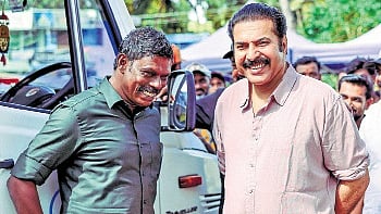 Mammootty and Vinayakan 