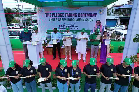 Green Bodoland Mission pledge-taking ceremony 
