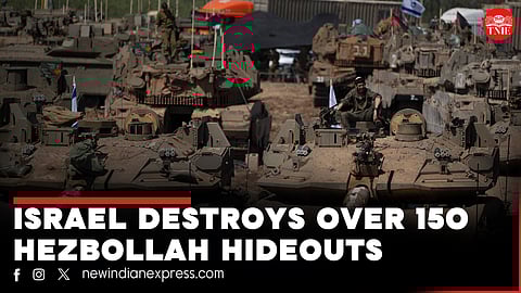 Israel destroys over 150 Hezbollah hideouts | Bodycam footage revealed