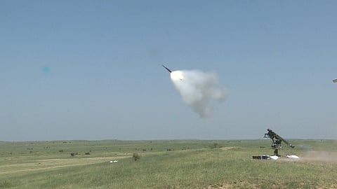 VSHORADS are being test-fired from the Pokhran field firing ranges in Rajasthan. (Representative Image)