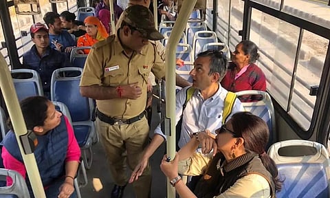 AAP, BJP in war of words over Delhi bus marshals’ reinstatement