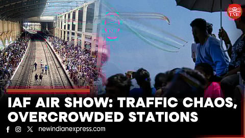IAF Air Show 2024 | Traffic snarls and overcrowded stations leave bitter aftertaste