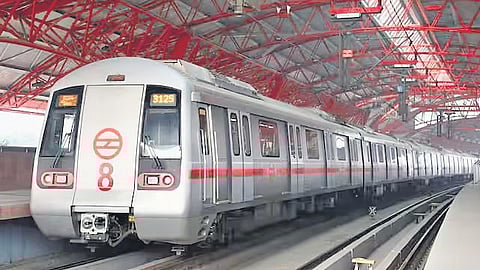 Delhi metro.