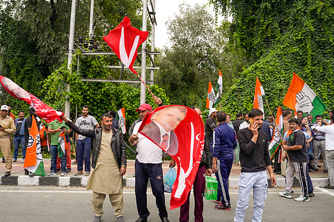 NC-Congress alliance crosses halfway mark, heads to form government in J&K