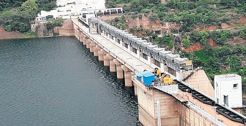 Srisailam reservoir 